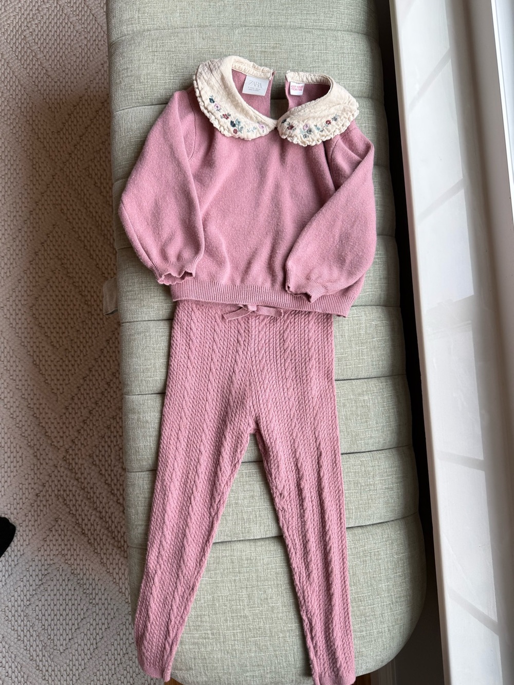 Zara toddler girl set 3T